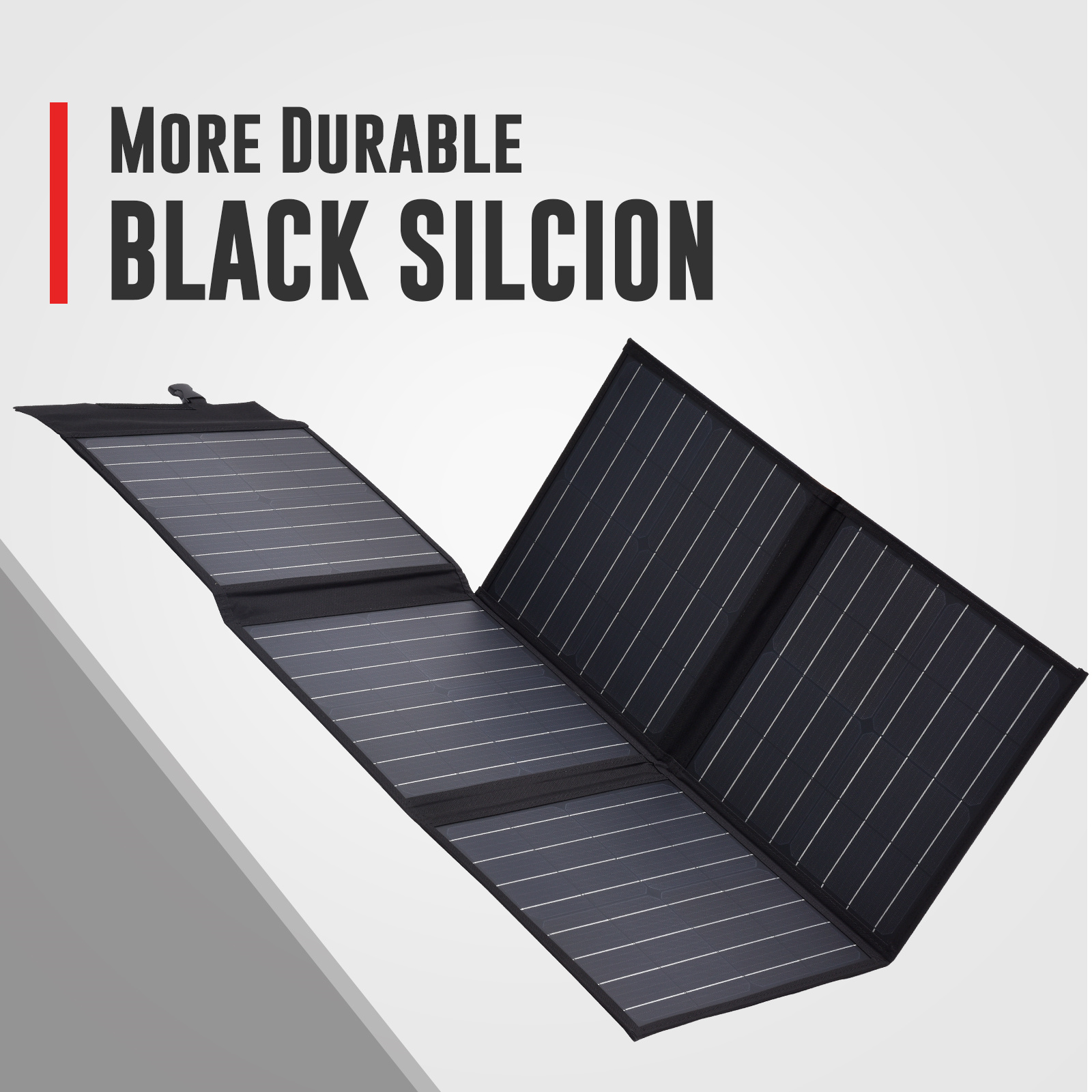 12V Folding Solar Panel 200W Flexible Solar Mat Blanket Camping Battery